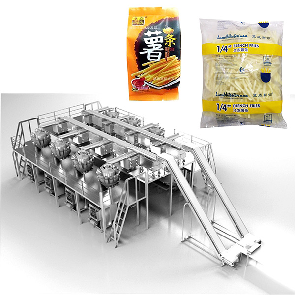 膨化食品包裝機生產線