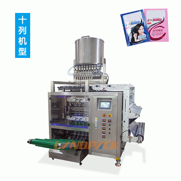 小包袋裝洗發水包裝機設備