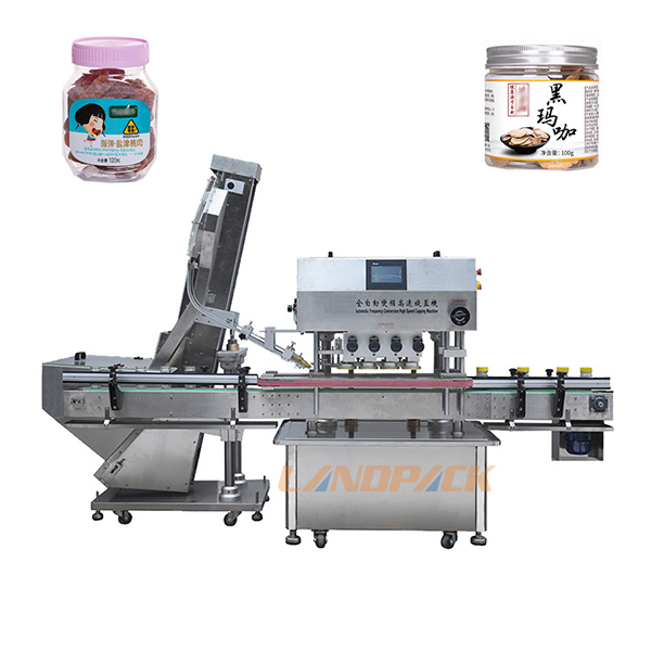 全自動直線式擰蓋封口機