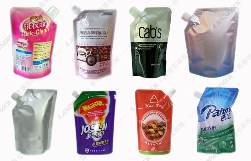 吸嘴袋包裝機包裝樣品 吸嘴袋包裝機包裝樣品