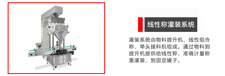 線(xiàn)性稱(chēng)灌裝系統(tǒng)